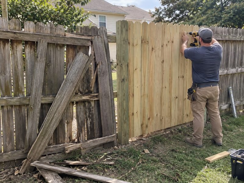Fence Repair services in Plano, Texas